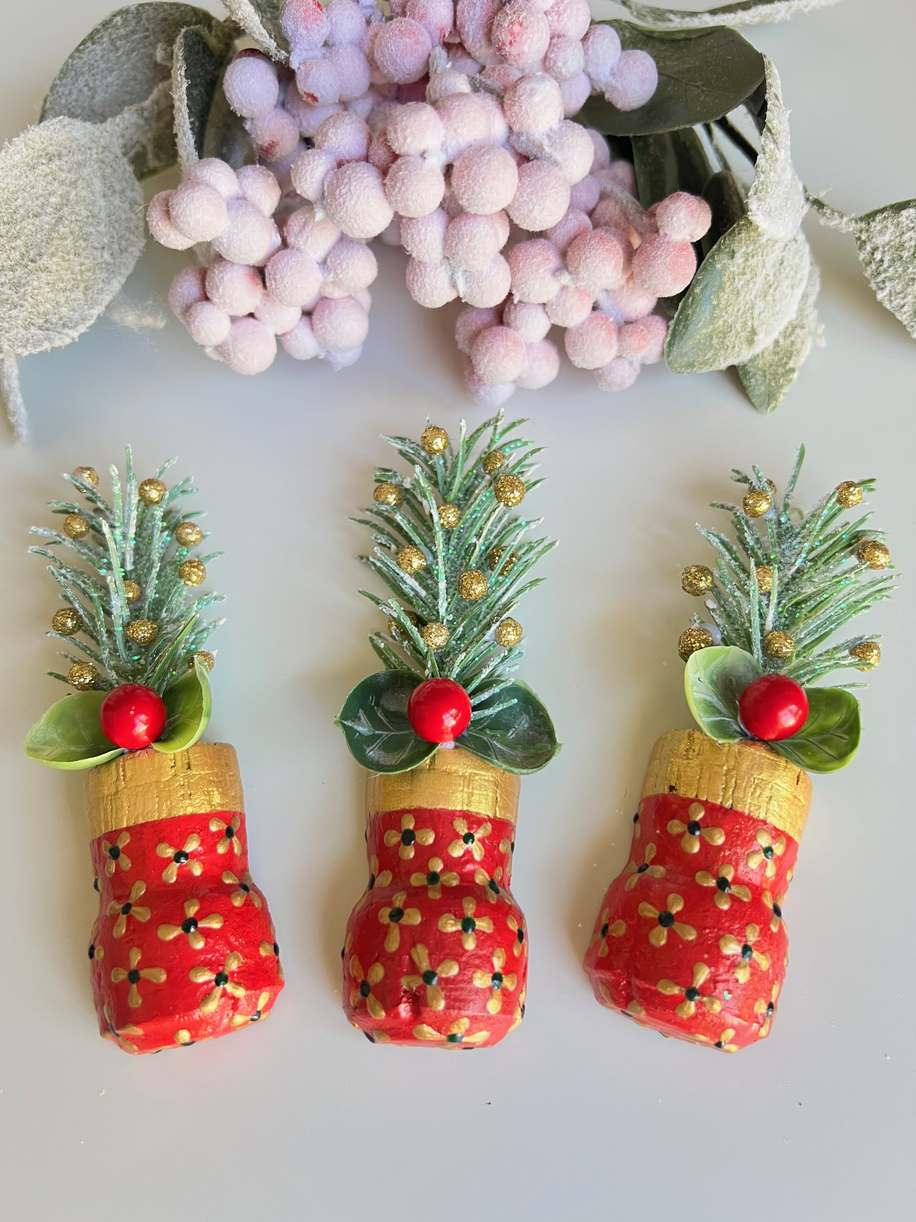 Painted mandala design